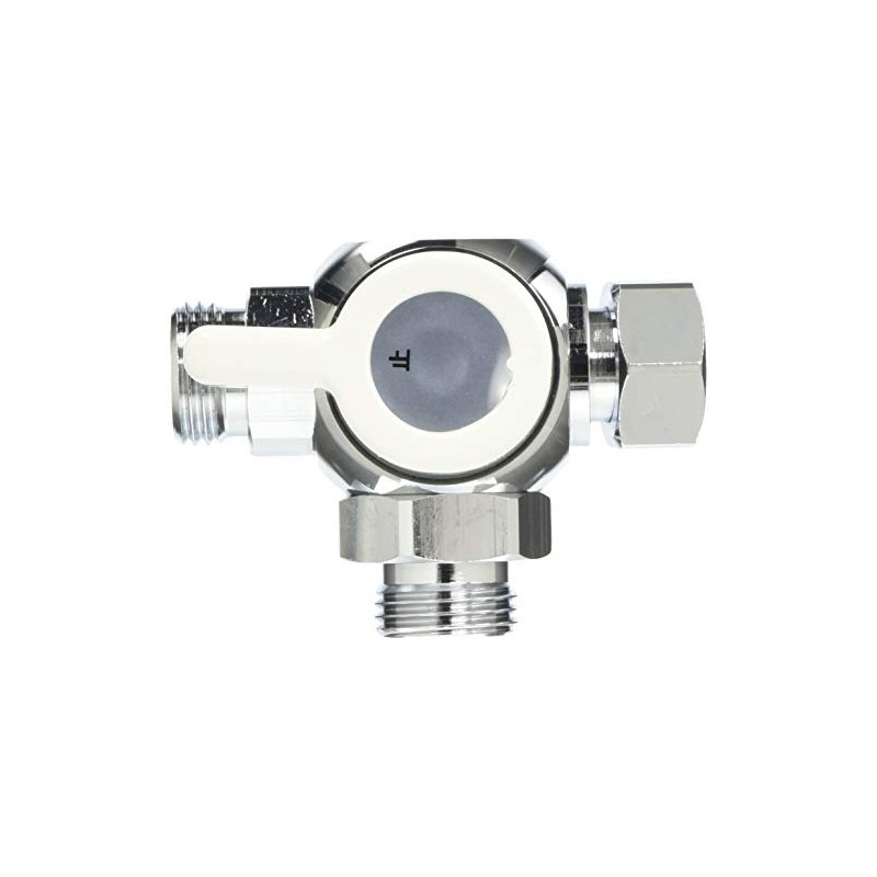 Kakudai 650-255-13 Three Way Ball Diverter with Water Stop Function