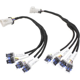 DRAGON FIRE PERFORMANCE Ignition Coil Relocation Connector Harness Set Compatible With LQ9 LQ4 LS2 LS3 LS7 LSX 4.8 5.3 6.0 6.2 7.0 Truck Replaces 89017477 (Does not fit D580 LS1 Coil) Oem Fit WH1076x2
