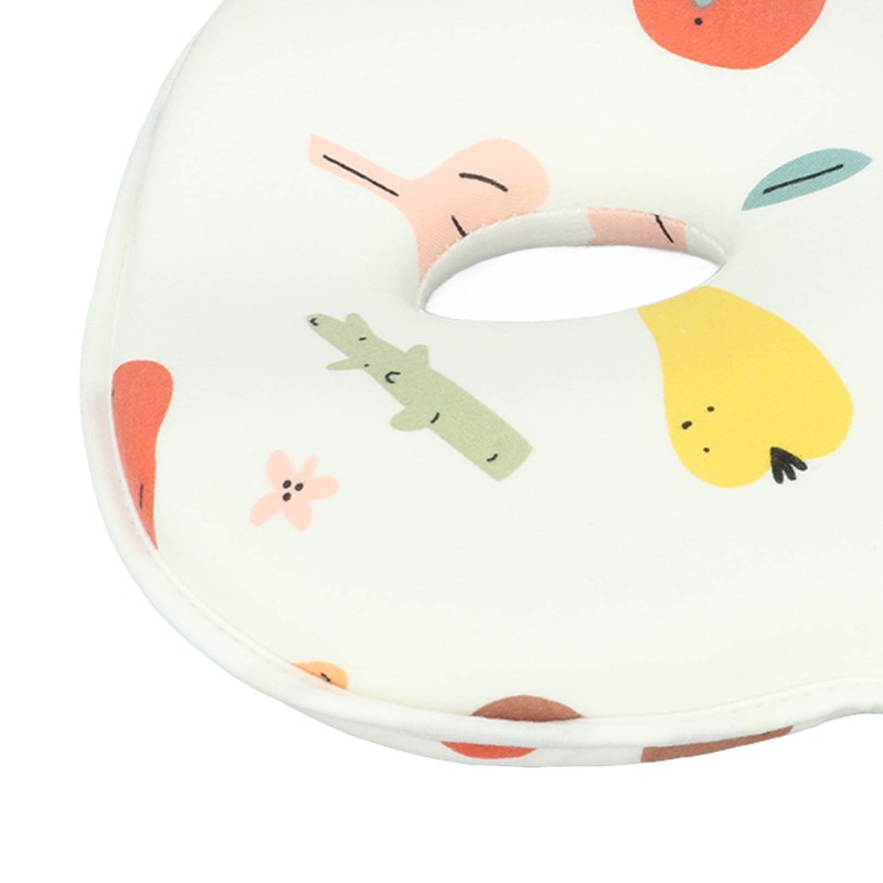 Baby Head Shaping Pillow Prevent Flat Head Cartoon Pattern Soft