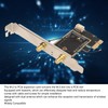 M.2 to PCIe Expansion Card Dual Antenna Stable Widely Compatible