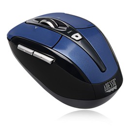 Adesso Ergonomic iMouse S60 - Wireless Optical Mouse
