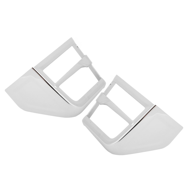 2Pcs Motorcycle Front Speaker Grille Accent Cover Trim Replacement for