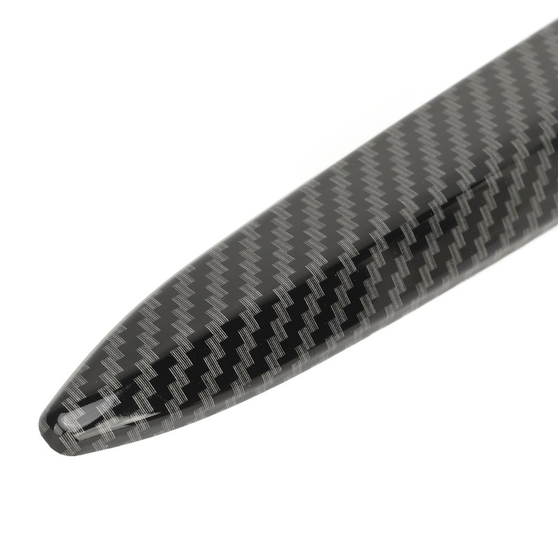 1 Pair Front Bumper Upper Moulding Trim 735455041 Carbon Fiber