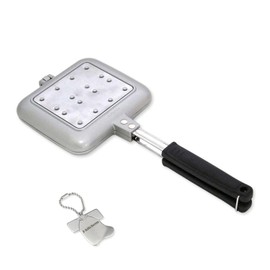 J-kitchens Outdoor Hot Sand Maker, Fluorine Resin Processed, Made in Japan, Compatible with Gas IH100V, Original Kankiri-kun T Included