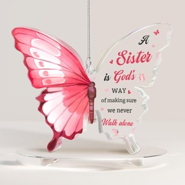 Eidolyss Sister Birthday Gifts, Sister Gifts from Sister Brother Big Sister Little Sister, Sun Catchers Gifts For Sister, Sister-In-Law for Birthday, Thanksgiving Day, Christmas