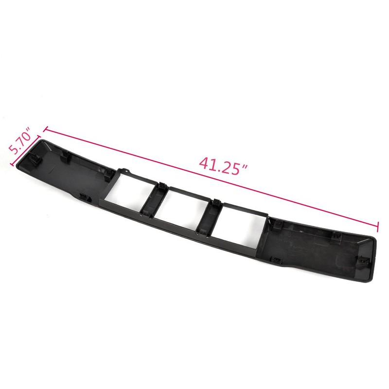 PIT66 Front Bumper Lower Grille, Compatible with 2015-2017 Ford F150,