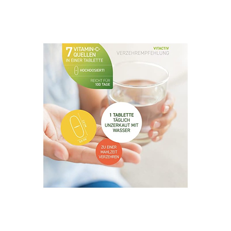 C Complex 1000mg - 100 tabs,(Good'n Natural)