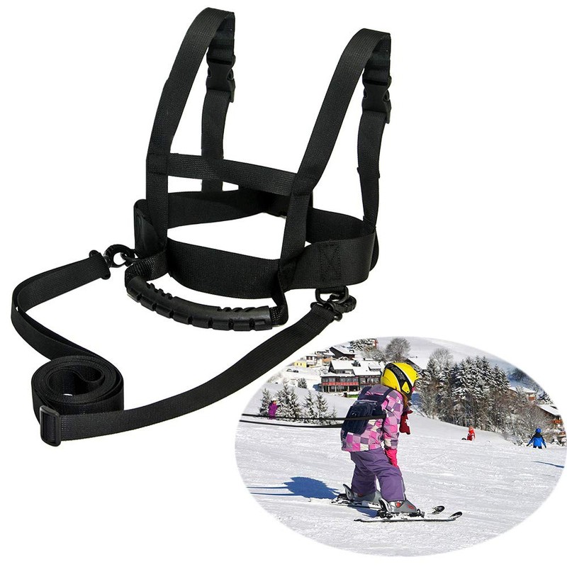 ZipSeven Kids Ski Harness Heavy Duty Ski Shoulder Training Harness