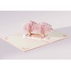 3D Pop-Up Valentine's Day Card with Envelope, Cherry Blossom Birthday