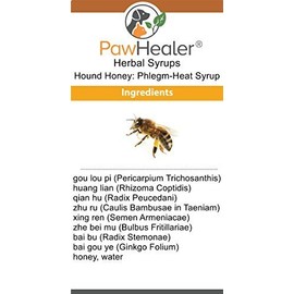PawHealer Dog Cough Remedy - Hound Honey: Phlegm Heat - 2PAK - (5 fl oz/ea) - Loud - Honking Cough