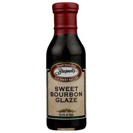 Braswell Sweet Bourbon Glaze 12 oz. Bottle (Pack of 6)