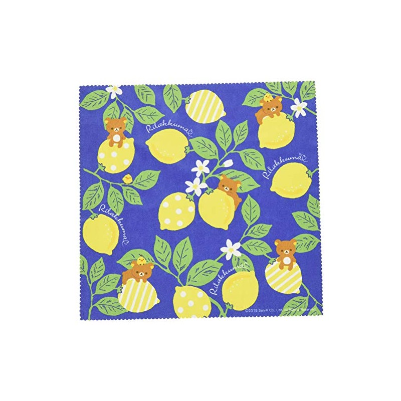 Rilakkuma Cleaning Cloth, Ultra Fine Fiber, 7.7 x 7.7 inches