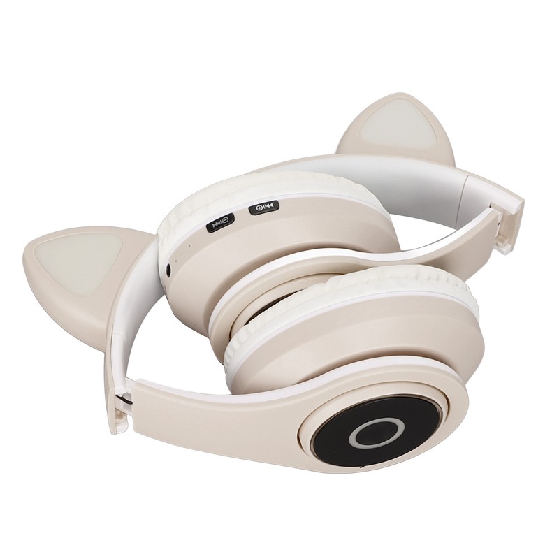LXB39A Cat Ear Bluetooth Headset Cute Adjustable Bass Portable Wireless
