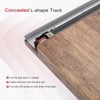 CEAKIAN 36" Concealed Sliding Barn Door Hardware Kit with Soft