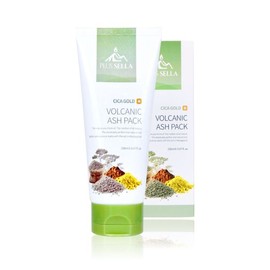 UnKnown Plus Cella Cica Gold Volcanic Ash Pack Sebum Removal Pore Shrinking Skin Calming Blackhead / 플러스셀라 시카골드 화산재팩피지제거모공수축피부진정블랙헤드