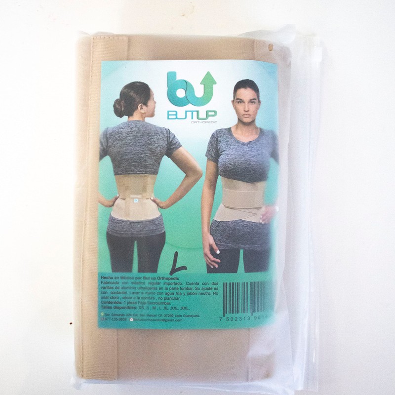 Faja, Soporte Sacrolumbar o Lumbosacra (S)