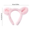 Bear Ear Headband | Cute Plush Makeup Headband,Hair Accessories, Non