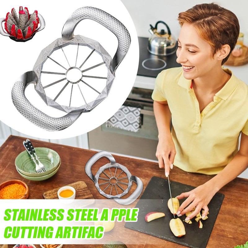 Pear Corer, Fruit Corer and Slicer, 12 Slice Strawberry Cutting