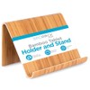 Sofia + Sam Bamboo Tablet Holder and Stand - Natural