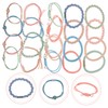 Minkissy 20pcs Thick Scrunchie Pearl Hair Accessories Hair Band Spiral