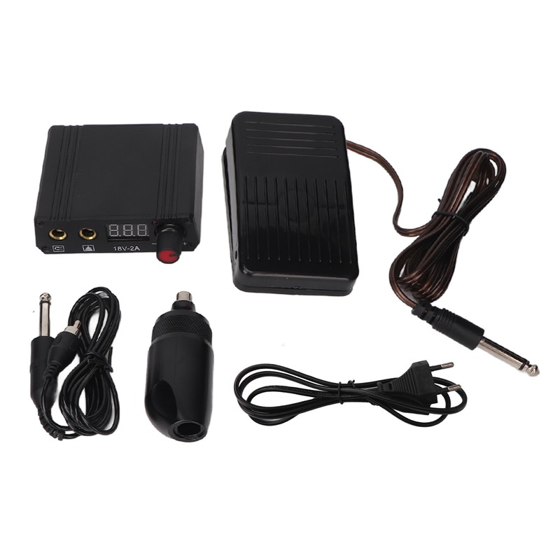Tattoo Pen Kit LCD Display Dual Mode RAC Connector Rotary