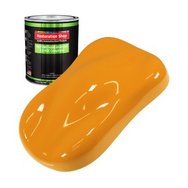 Restoration Shop - School Bus Yellow Low VOC Urethane Basecoat Auto Paint - Quart Paint Color Only - Professional High Gloss Automotive, Car, Truck Refinish Coating