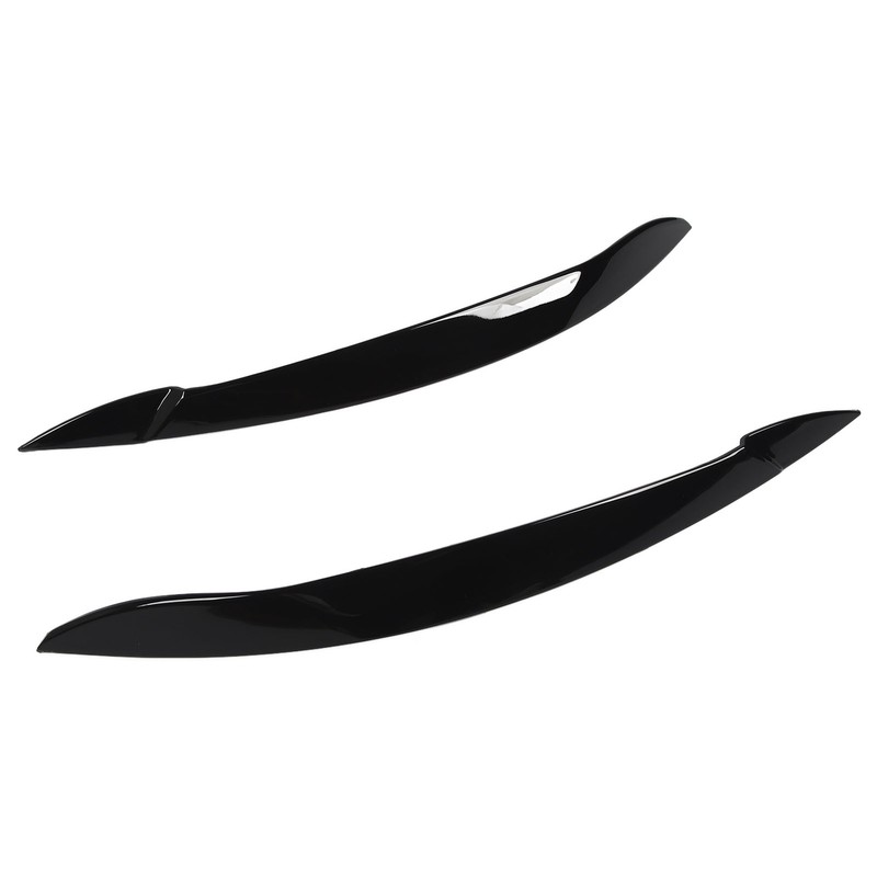 1 Pair Headlight Eyebrow Left Right Fade Proof Front Headlight