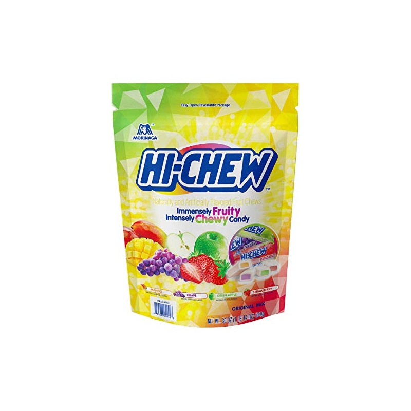Morinaga Hi -Chew Assorted Flavored 30oz 160+ Individually Wrapped