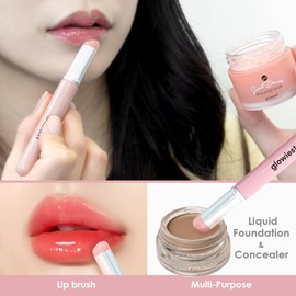 glowiest Dream Glow Beauty Wand | Lip Makeup Application, Beauty Tool for Lip Gloss, Lip Balm, Lip Mask, Silicone Lip Tip, Elastic Jelly Lip Brush