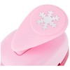 efco 1790059 Punch S, Snowflake Motif Punch, Core: Metal, Pink,