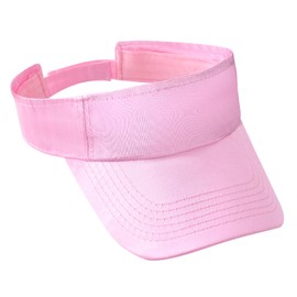 Women Satin Visor (CA/US, Alpha, One Size, Pink)