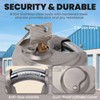 Unity Lock 2 3/4" 70mm Stainless Steel Discus Lock for