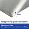 Vriysei Professional Dough Cutter & Bench Scraper - Ultimate Dough