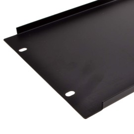 kenable Blanking Plate Solid 4U for Comms Data Cabinet Rack 19 inch Black