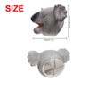 Andux Animal Hand Puppet Realistic Soft Rubber Interactive Role Play
