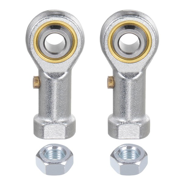 uxcell 2pcs PHS6 M6 Female Rod End Bearing M6x1 Right