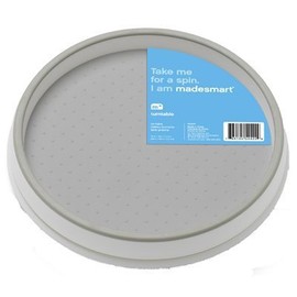 Madesmart Turntable 10.4" X 10.4" X 1.5" White