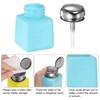 HARFINGTON 3pcs Solvent Alcohol Dispensers 100ml(3.4oz) Push Down Liquid Dispenser