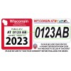 ATV license Plate, Wisconsin ATV License Plate Wisconsin UTV license