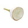 G Decor Shabby Chic Cream Ceramic Door Knob