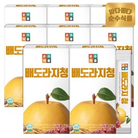 Pure Food Pear and Radish Juice Stick 8 boxes (240 packs) Pear and Radish Juice Pear and Radish Juice / 순수식품 배도라지청 스틱 8박스(240포) 도라지배청 도라지배즙 배도라지즙