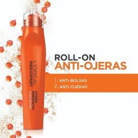 Kit Hydra Energetic Men Expert Crema Roll Antiojeras