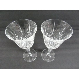 Lorren Home Trends RCR Lorren Home Trends Melodia Crystal Wine Glass Set of 2