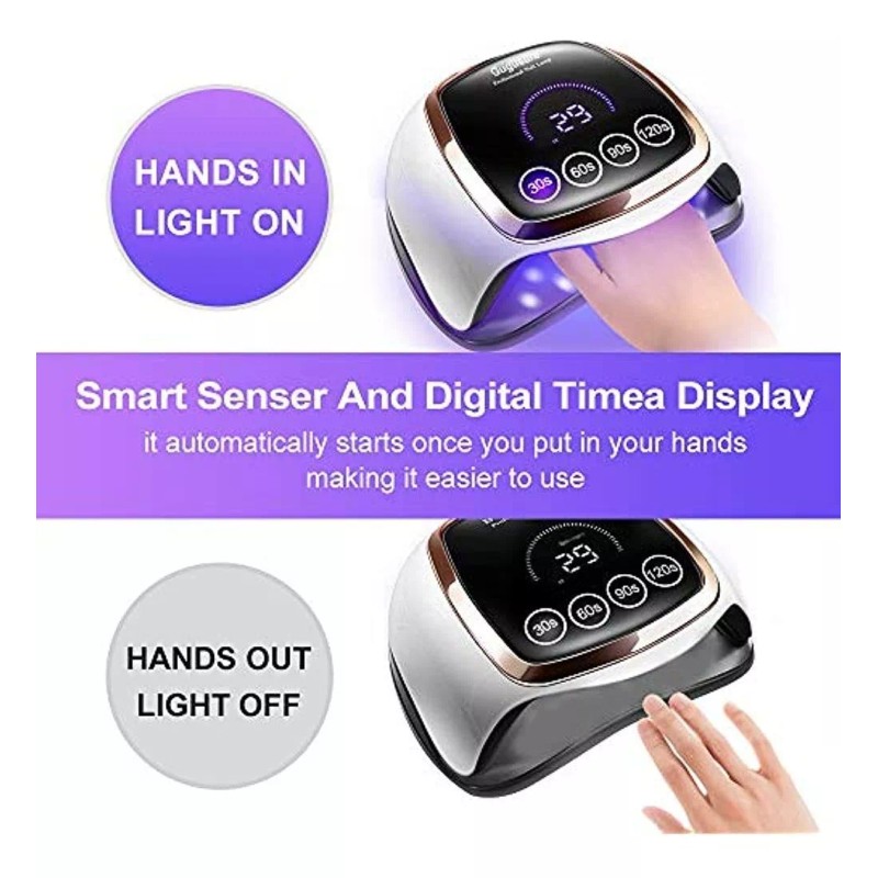 Gugusure Lámpara De Uñas Led Uv, Lámparas De Curado De