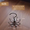 Rotatable Belt Hanger-Belt Hanger for Closet with 8 Claws, Space