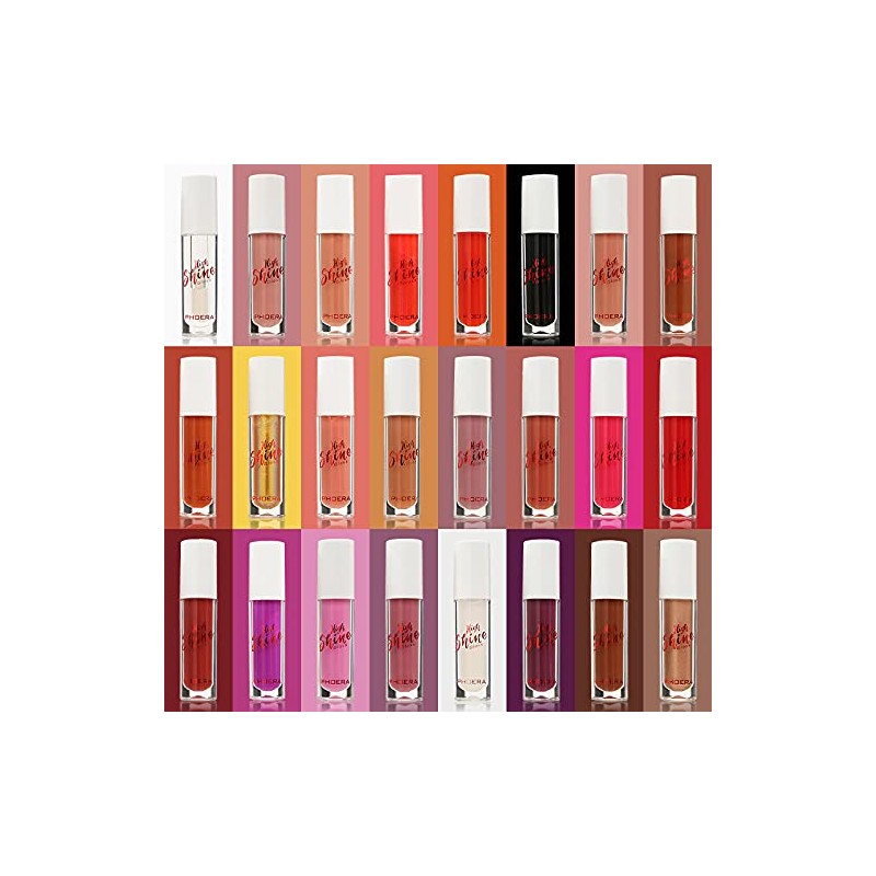 AQUAPURITY Phoera® Cushiony High Shine Lip Gloss 3ml Pigmented Moisturising