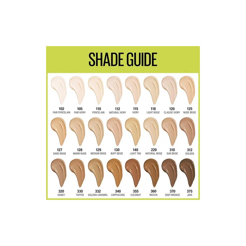 Base Lquida Maybelline Superstay Active Wear Tono 130 Buff Beige