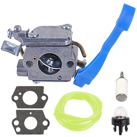 ANCLLO 545081811 Carburetor Compatible with 125B 125BX 125BVX Leaf Blower Replaces C1Q-W37 Carb w/Fuel Line Fuel Filter Primer Bulb