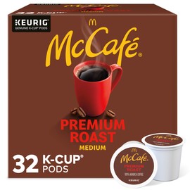McCafe Premium Roast, Keurig Single Serve K-Cup Pods, Medium Roast Coffee Pods, 32 Count