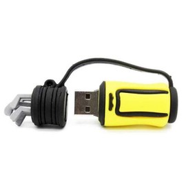 2.0 Yellow & Black Golf Bag Clubs 64GB USB External Hard Drive Flash Thumb Drive Storage Device Cute Novelty Memory Stick U Disk Cartoon